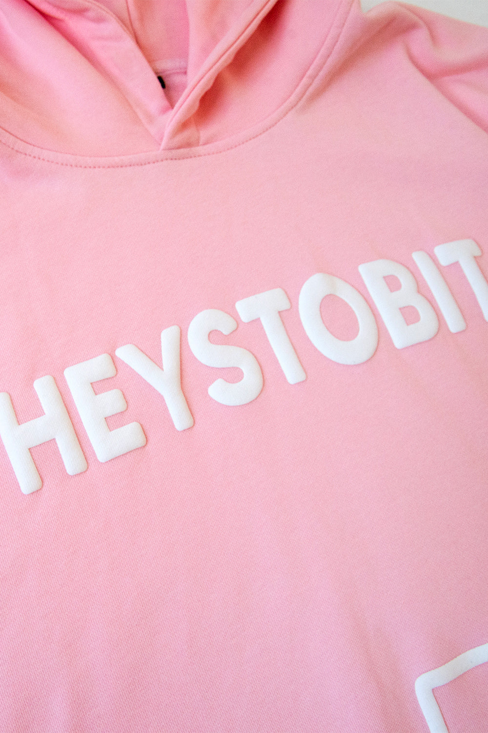 HEYSTOBIT Oversized Jin Hoodie (Baby Pink)