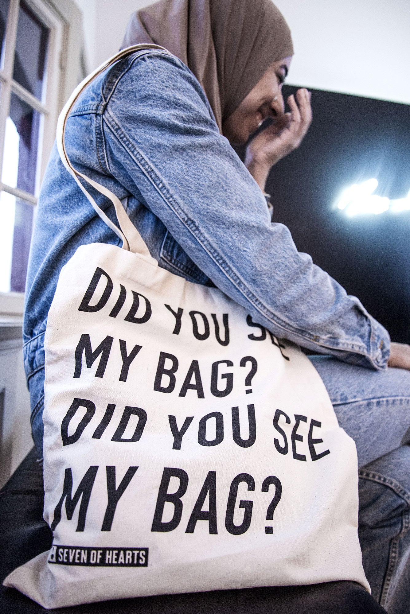 Medium Did You See My Bag? Canvas Tote