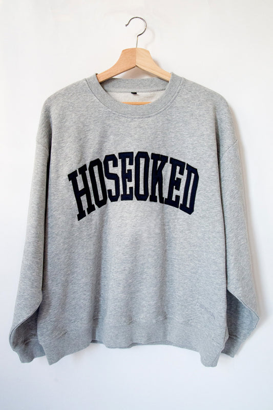 Hoseoked Übergroßer Pullover (Grau)