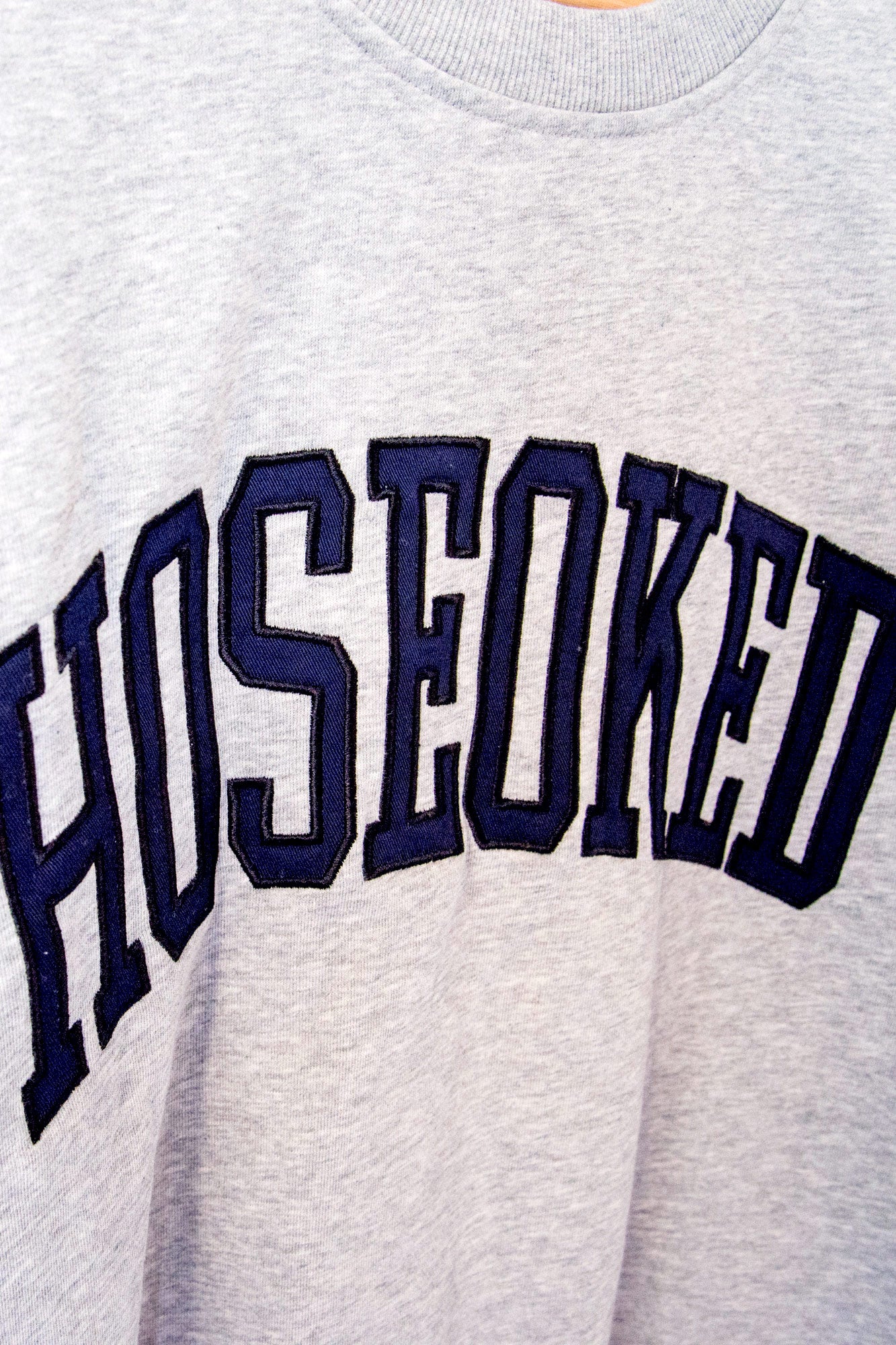 Hoseoked Übergroßer Pullover (Grau)