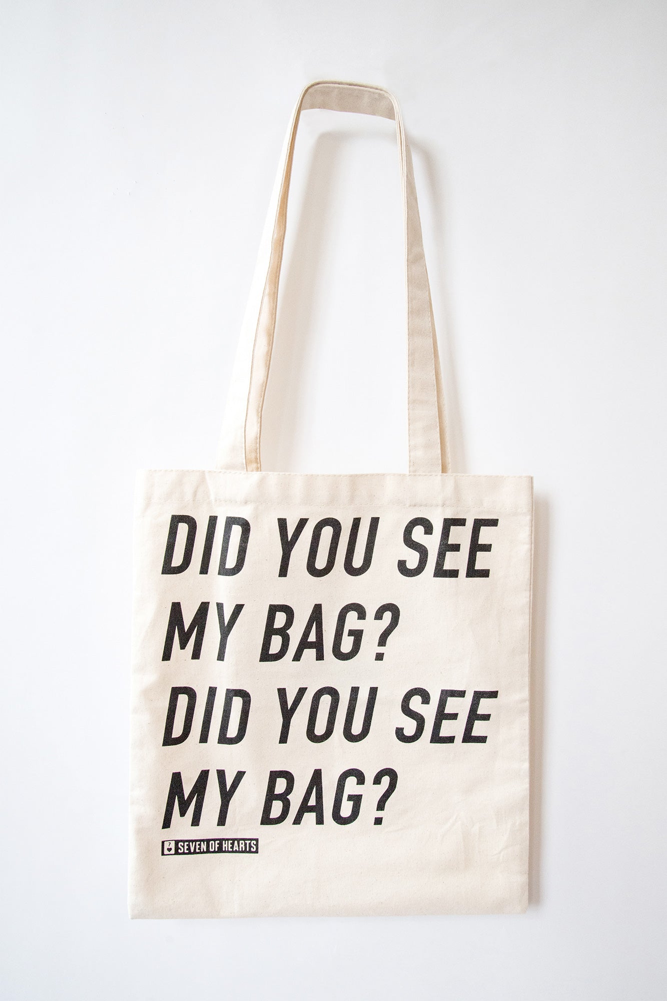 Medium Hast du meine Tasche gesehen? Canvas-Tasche