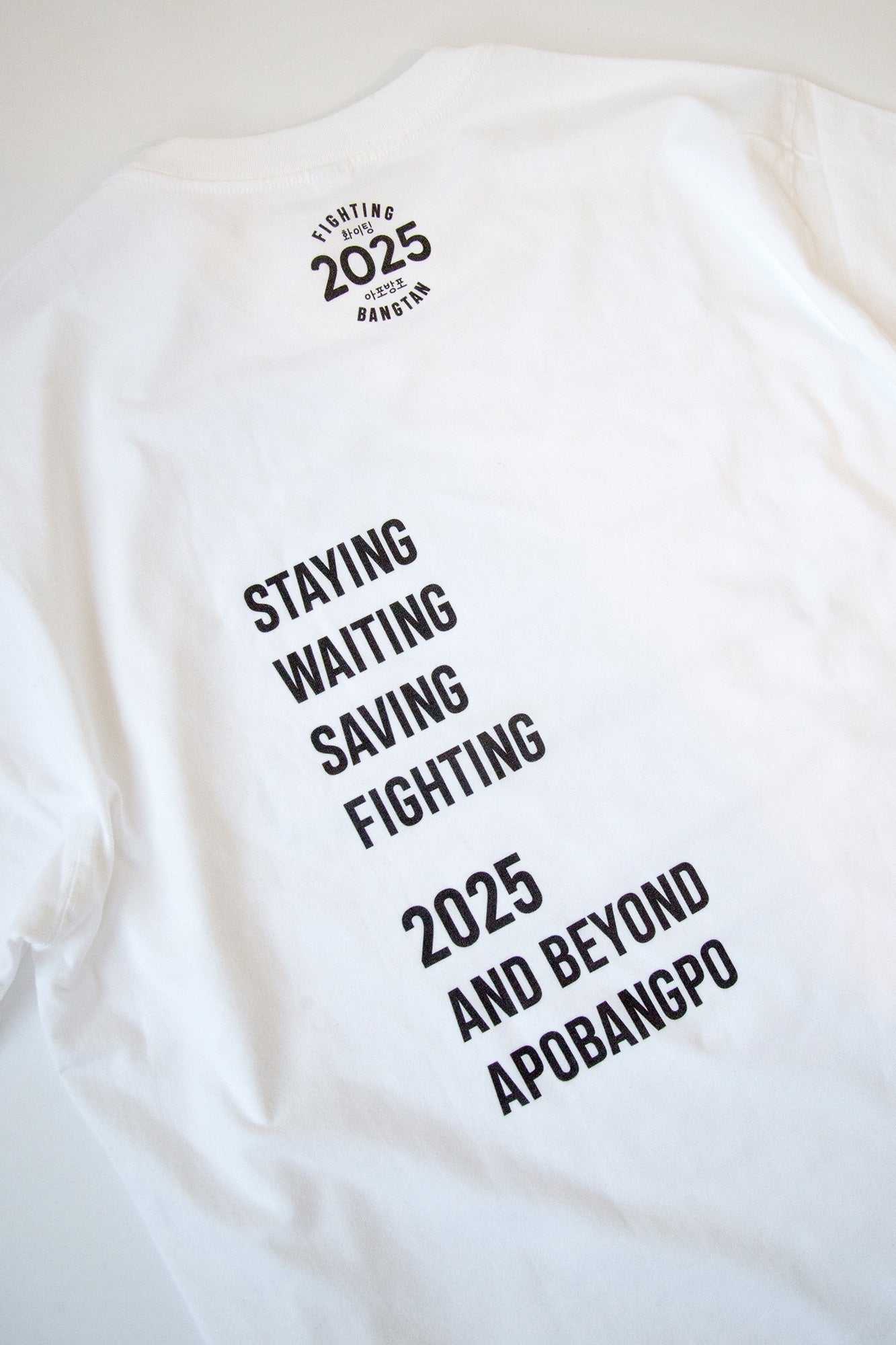 Fighting 2025 T-shirt (White)